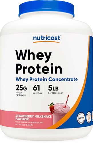 Whey Protein Concentrate Strawberry Milkshake 2LBS J262