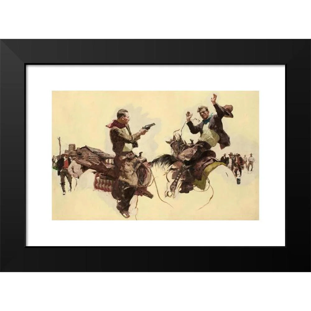 Black Framed Art Print S159236