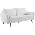 White Fabric Sofa I5094