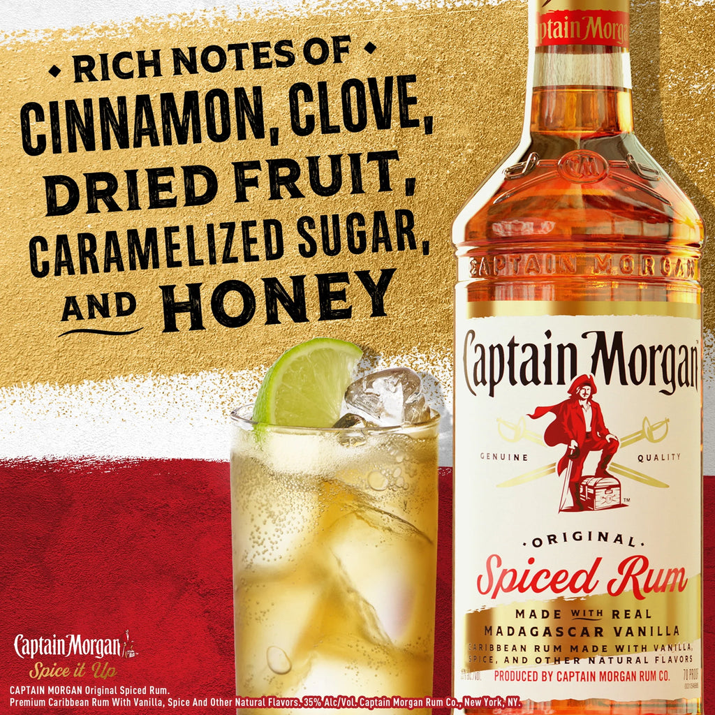 Original Spiced Rum, 750 mL, 35% ABV A212227