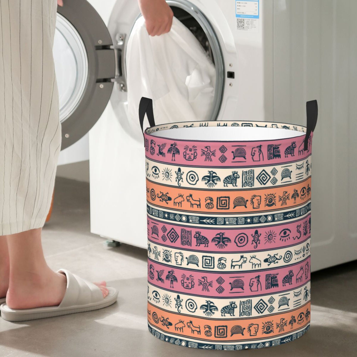 Waterproof Laundry Hamper with Handle B273