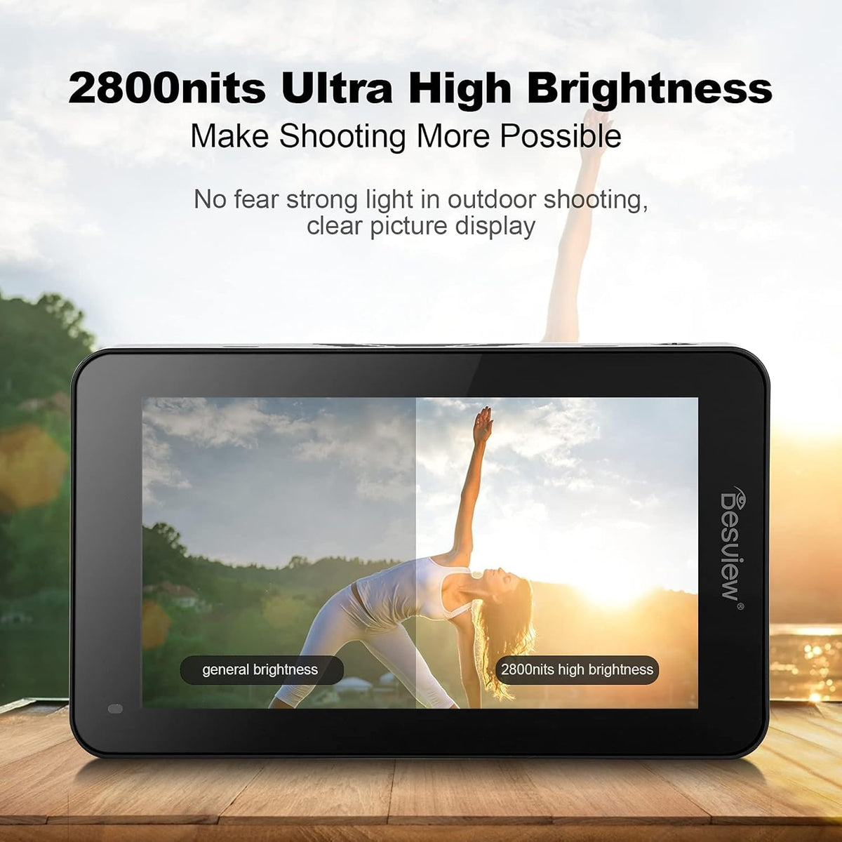 5.5 inch Touch Screen Camera Monitor 1920x1080 IPS 4K E19914