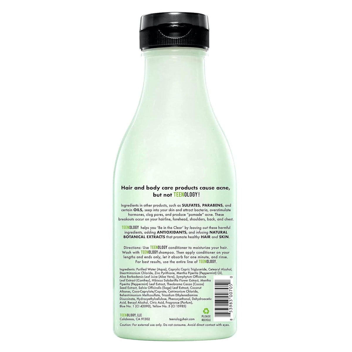 Shampoo and Conditioner Bundle, Sulfate and Paraben Free, Noncomedogenic, 16 oz Q240