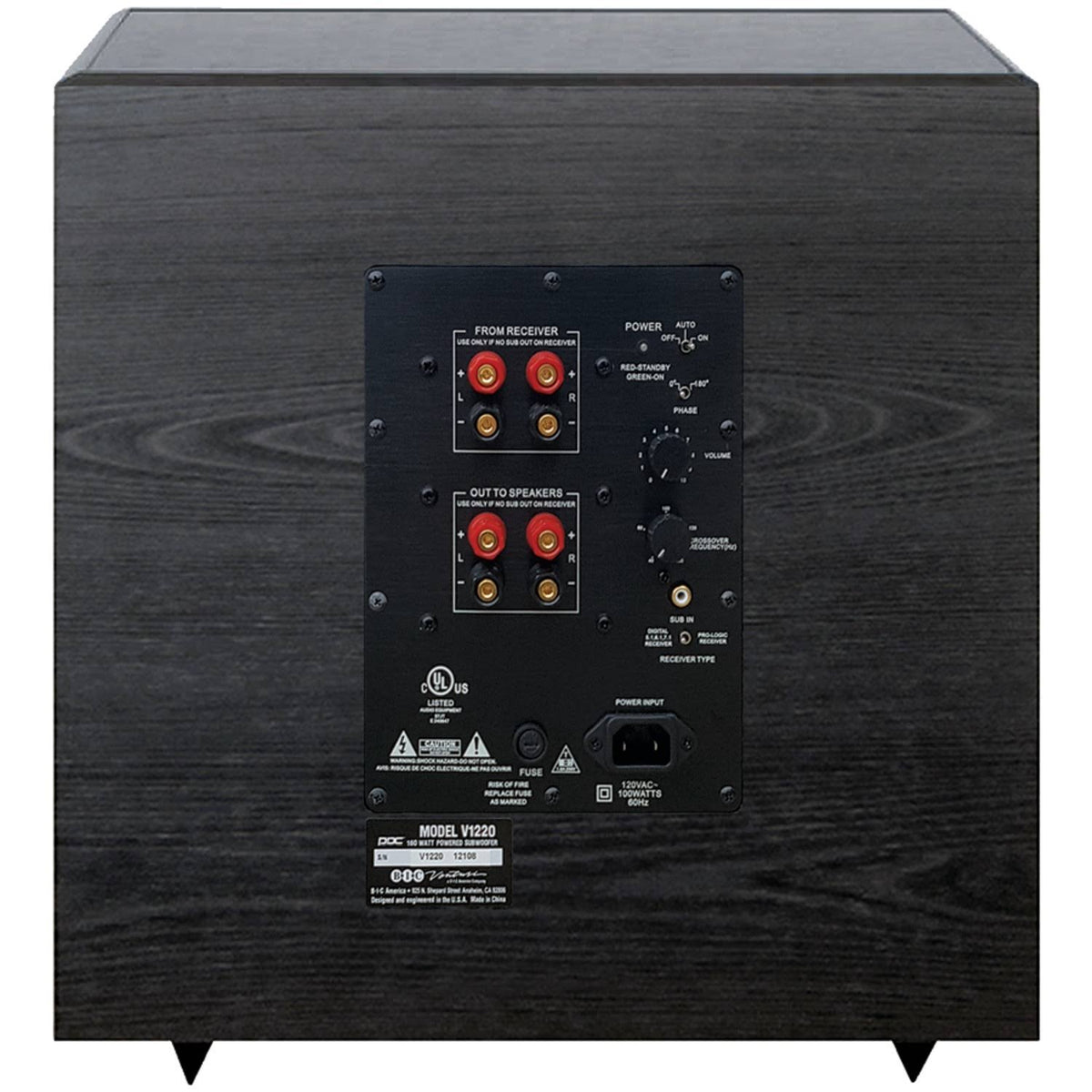 Black Subwoofer A89392