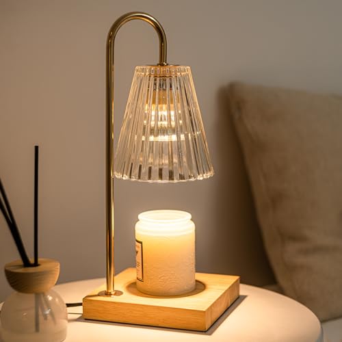 Dimmable Electric Candle Warmer Lamp with 2 Bulbs Q945887