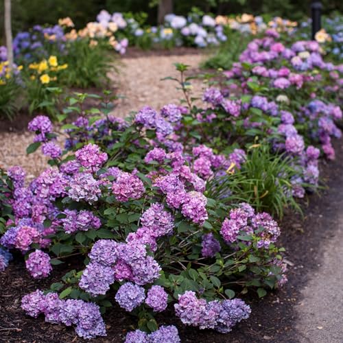 2 gal. Pink and Purple Hydrangea T913