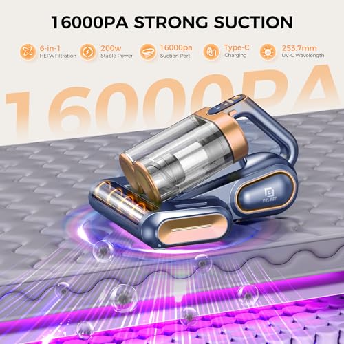 Cordless Mattress Vacuum Cleaner with UV and Ultrasonic C87768