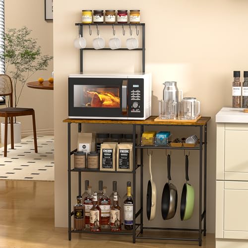 6-Tier Kitchen Baker's Rack with Storage C5587