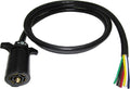 7 Way Trailer Plug Extension Cord Connector Assembly Heavy Duty (8' FT) Pack of 2 Q276682