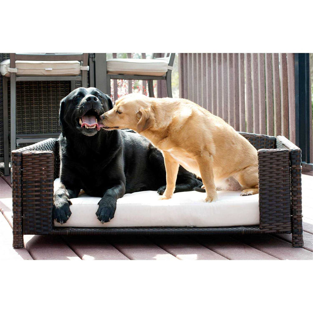 Rattan Rectangular Pet Sofa K1342