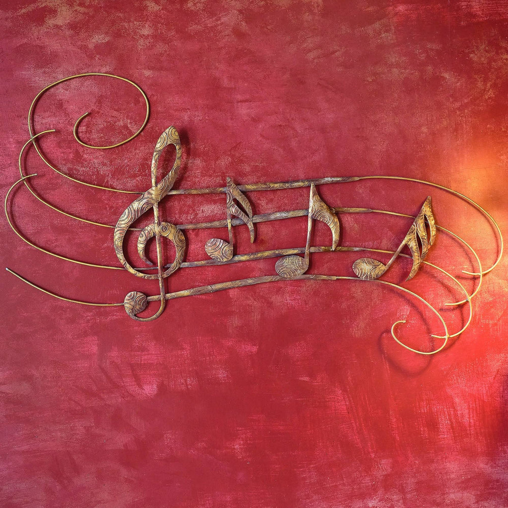 Large Musical Notes Wall Decor P626112