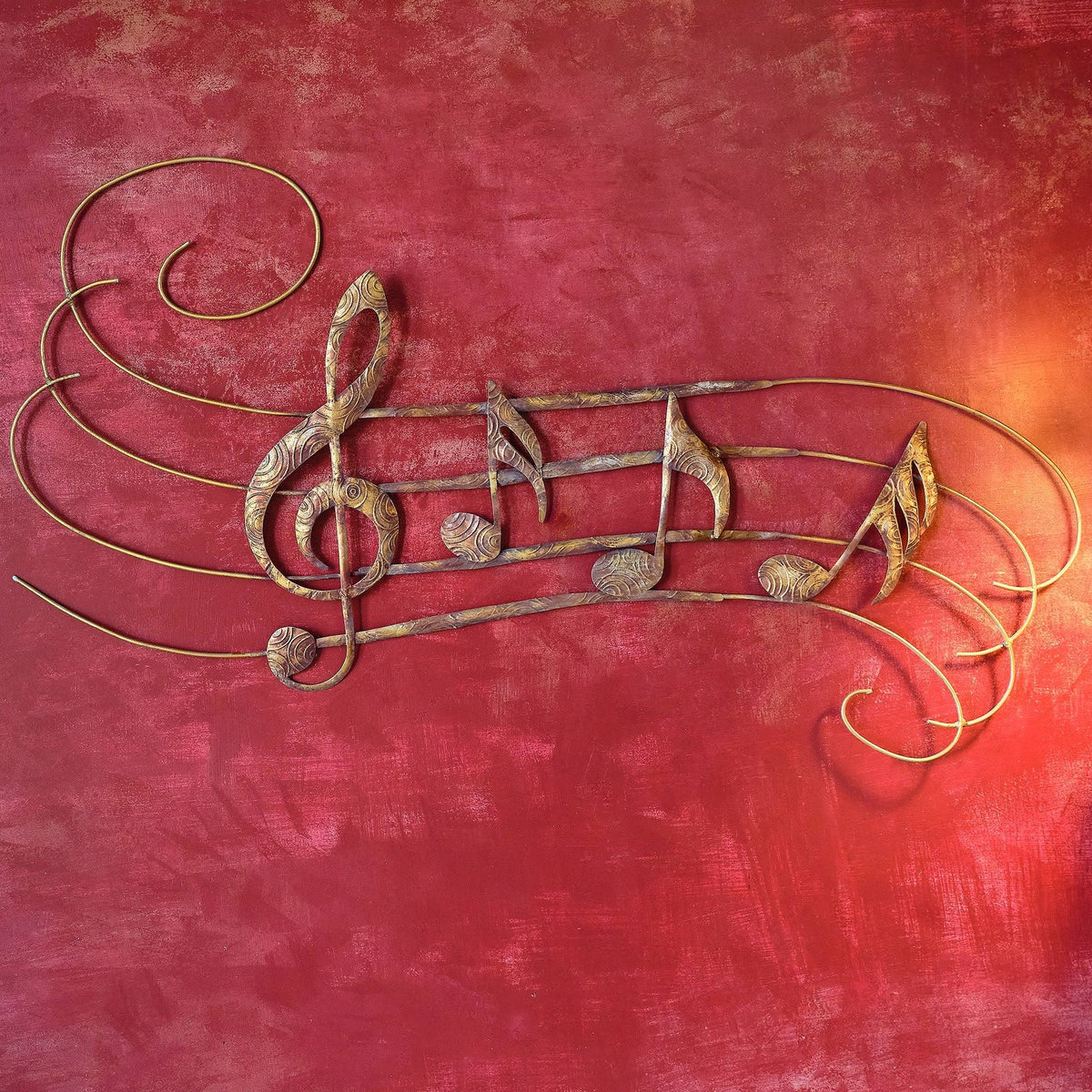 Large Musical Notes Wall Decor P626112