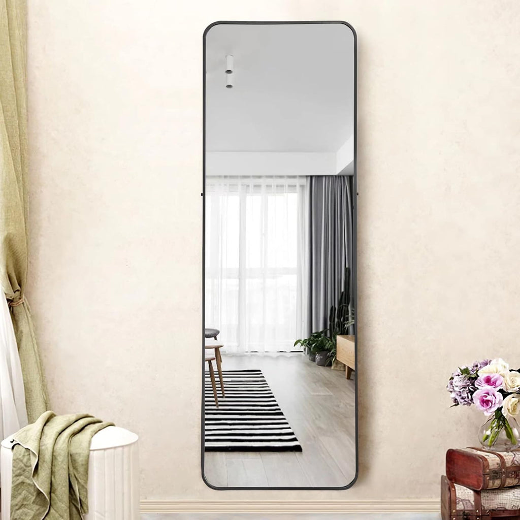 Gold Aluminum Alloy Frame Full Length Floor Mirror I1919