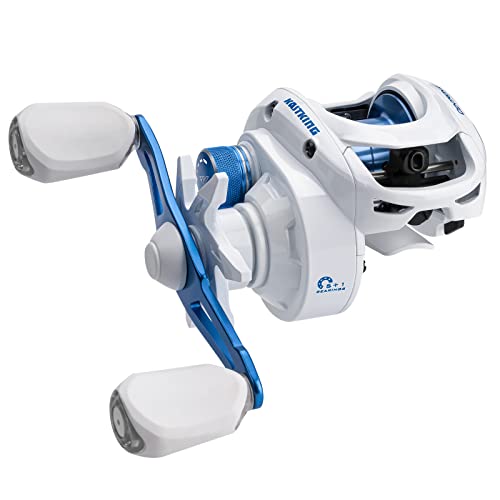 Lightweight Baitcasting Fishing Reel with 7.6 OZ 7.1:1 Gear Ratio E565311