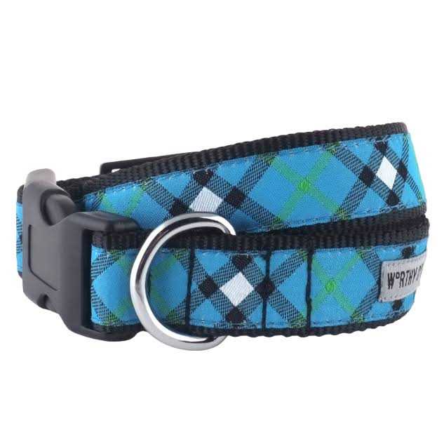 Plaid Dog Collar L1244