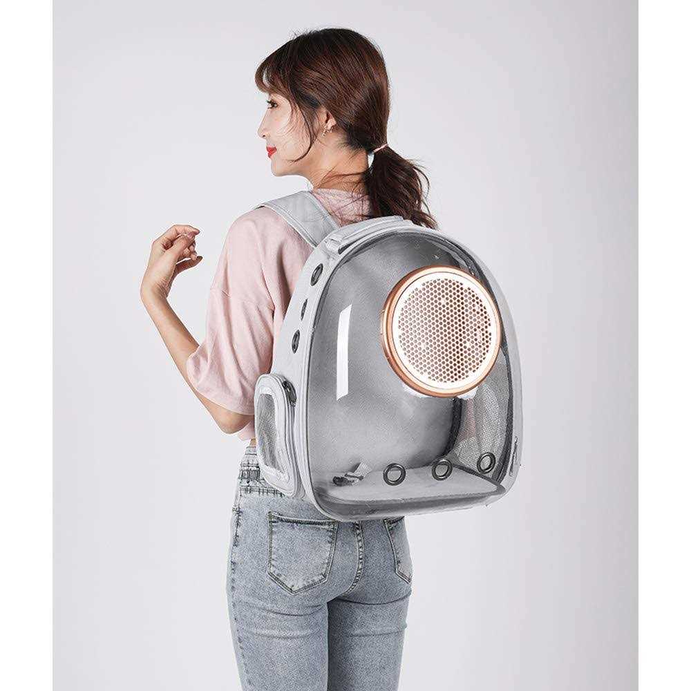Pet Space Capsule Backpack Cat Dog Carrier N8495