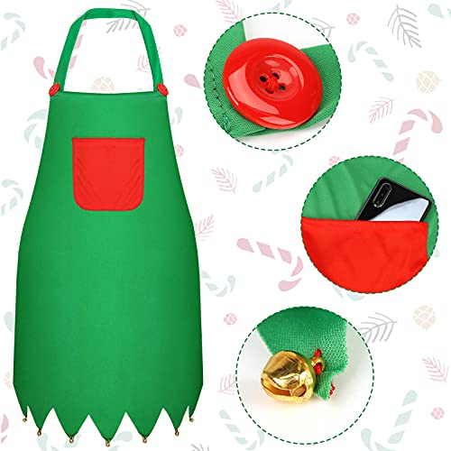 Christmas Elf Apron and Hat Set V156