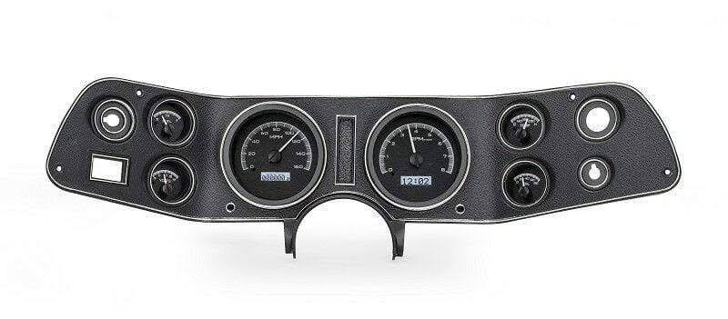 Black White Analog Gauge System U366