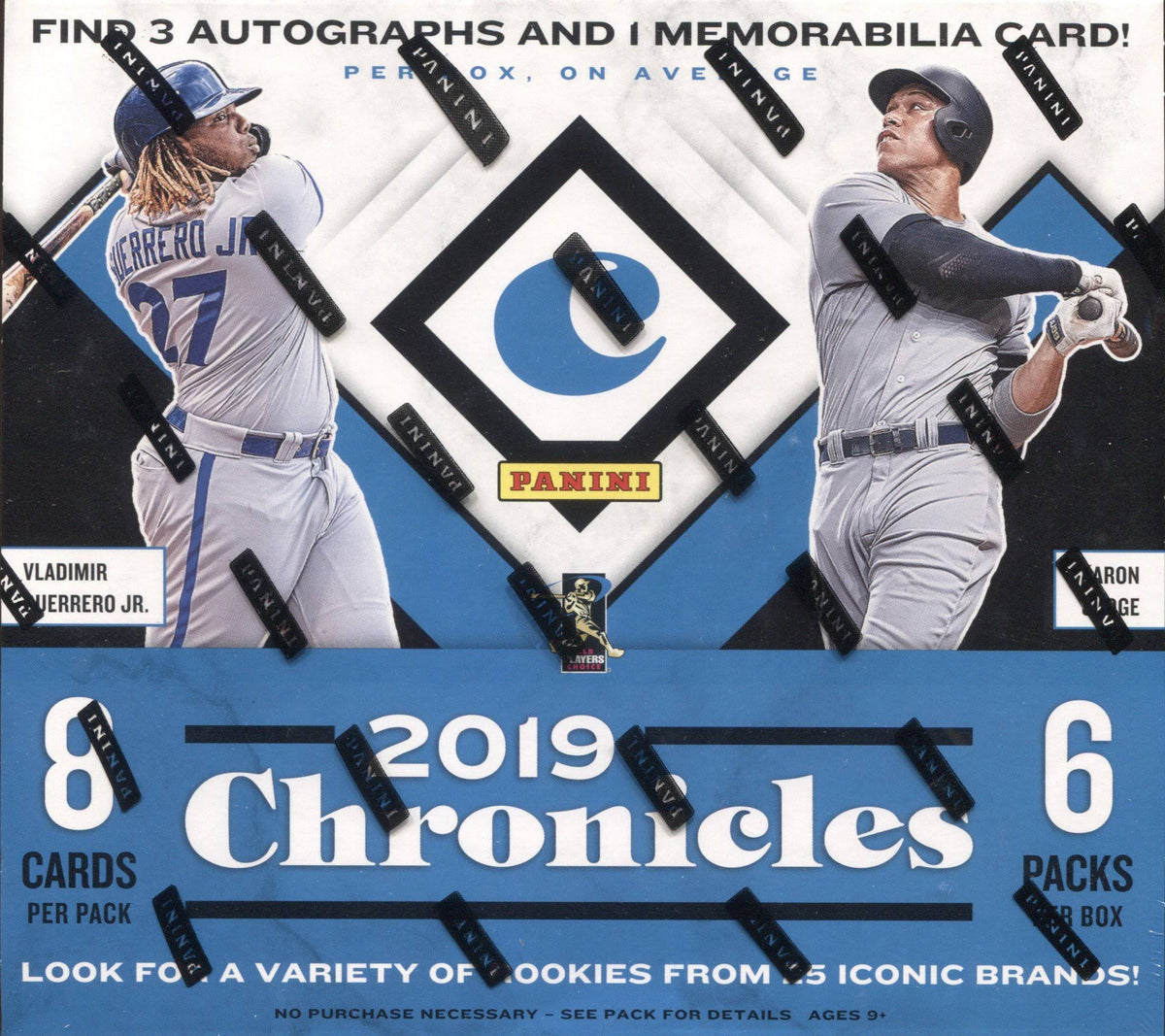 2019 Panini Chronicles Baseball Hobby Box W8848