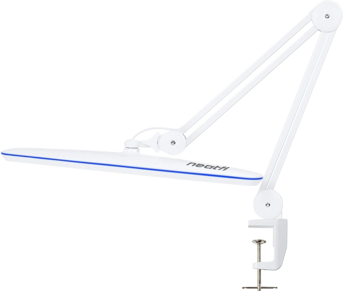 White LED Task Lamp with Clamp, 24W, 23 Inches W980364