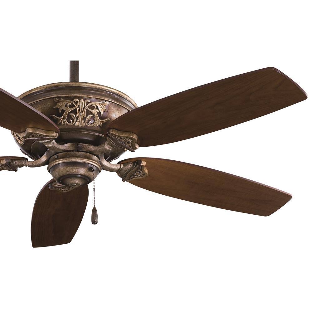 Patina Iron Dark Walnut Ceiling Fan J142577