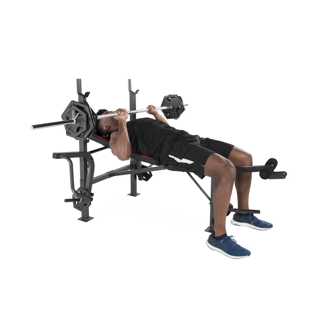 Standard Bench with Butterfly and Preacher Curl R6265