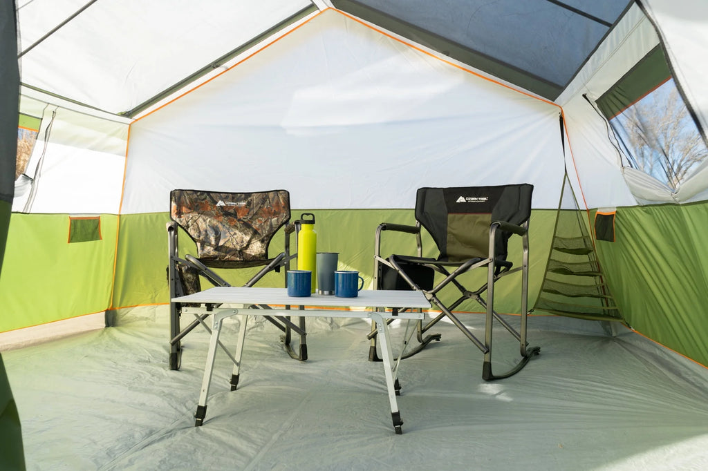 8-Person Cabin Tent with Screen Porch, Green I3681