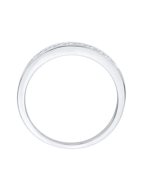 10K Gold Diamond Wedding Band Q3057