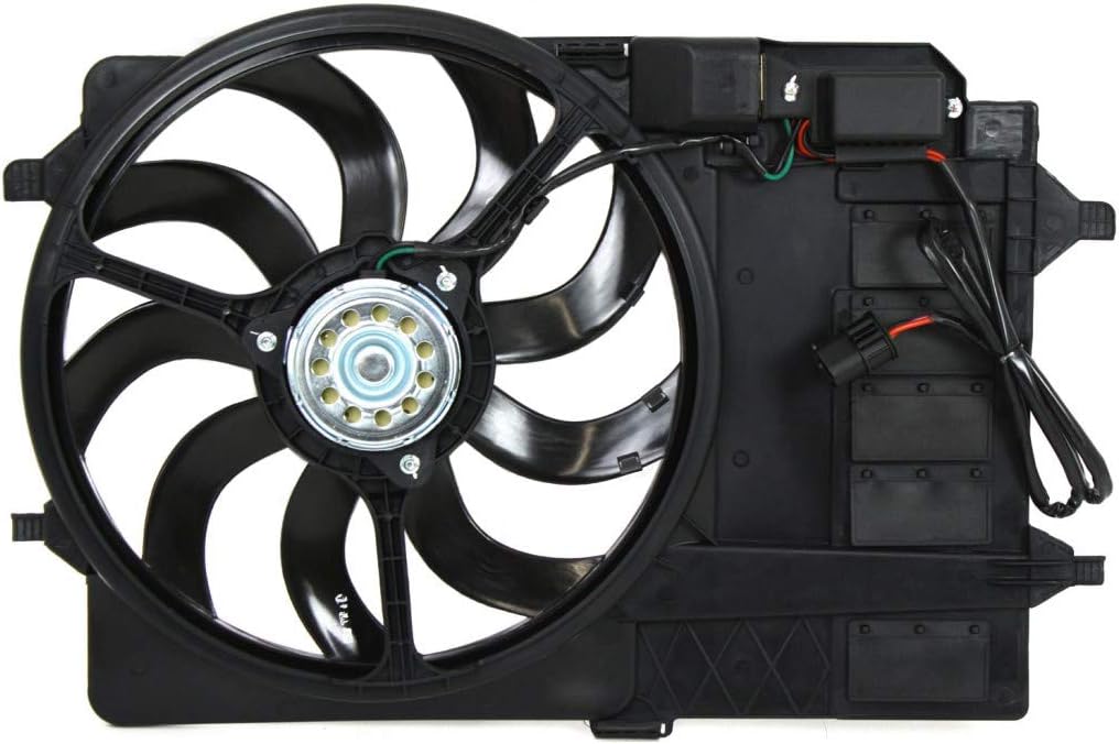 Cooling Fan Assembly for Radiator and A/C Condenser D895389