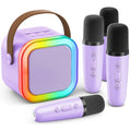 Portable Bluetooth Speaker with 2 Wireless Karaoke Microphones N1657