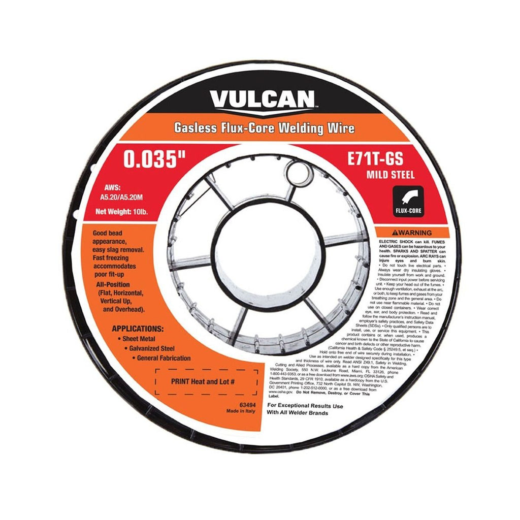0.035 in. E71T-GS Flux Core Welding Wire 10 lb. Roll W2609