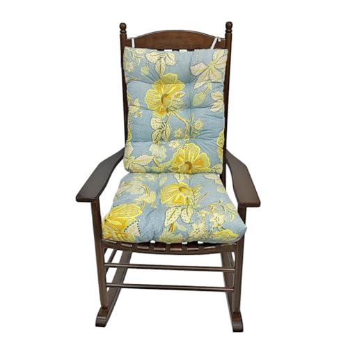 Rocking Chair Cushion Set with Ties V9113
