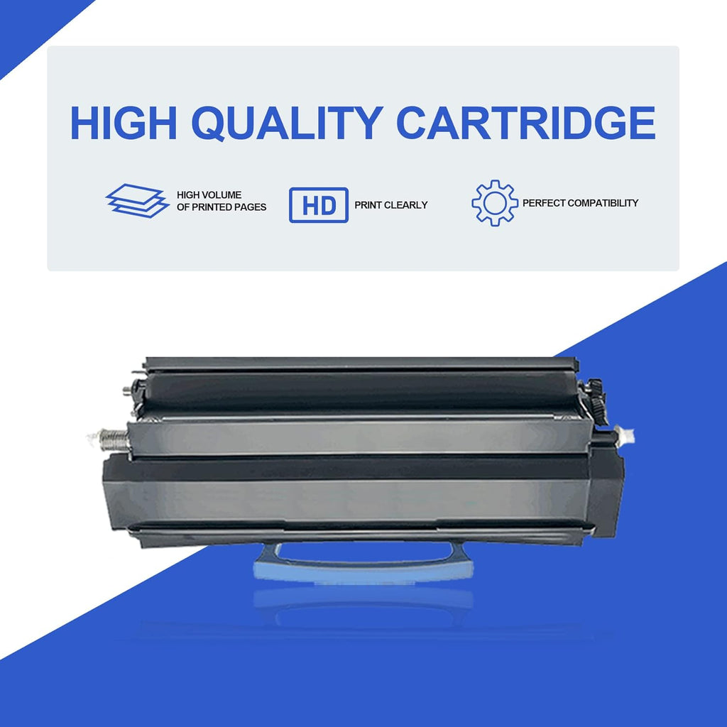 4 Black Remanufactured Toner Cartridge for Lexmark Printer U817