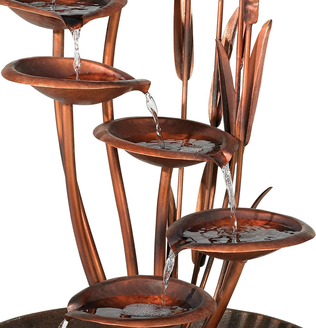 Outdoor Floor Fountain 33 High Cascading M425278