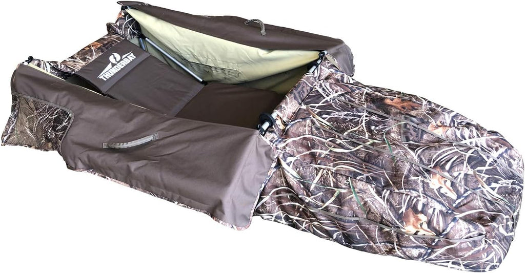 Foldable Layout Blind, 600D Polyester, 82" Long 27" Wide 17.5" Tall, Aluminum Frame F263096
