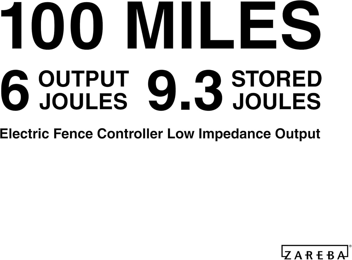 100 Mile AC Low Impedance Electric Fence Charger F24982