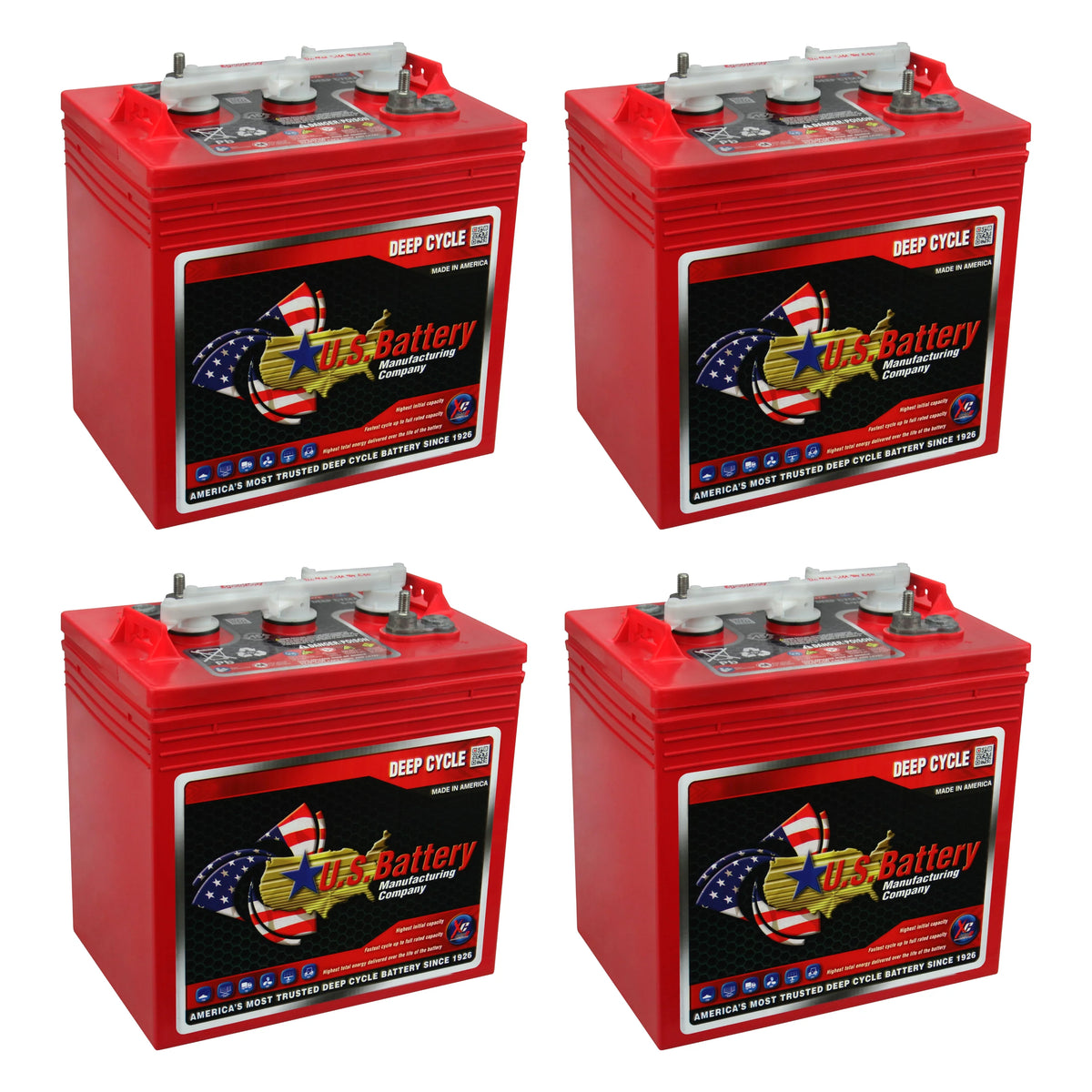 6V Deep Cycle Batteries - 4 Pack G903460
