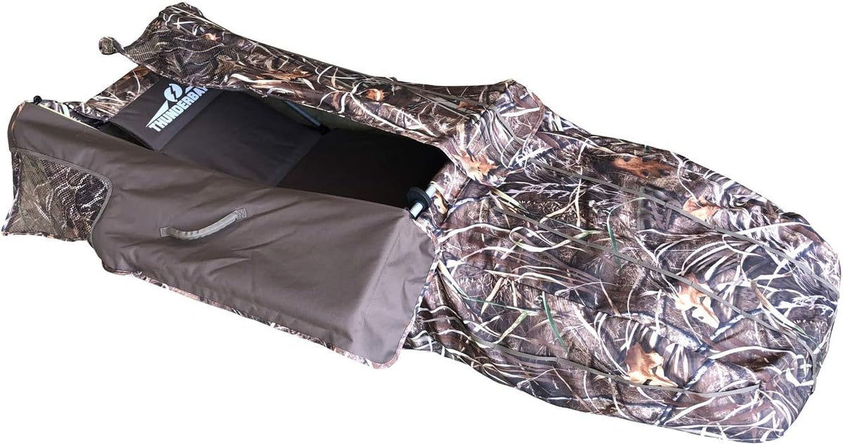 Foldable Layout Blind, 600D Polyester, 82" Long 27" Wide 17.5" Tall, Aluminum Frame F263096