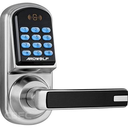 Silver Electronic Keyless Keypad Door Lock E4944
