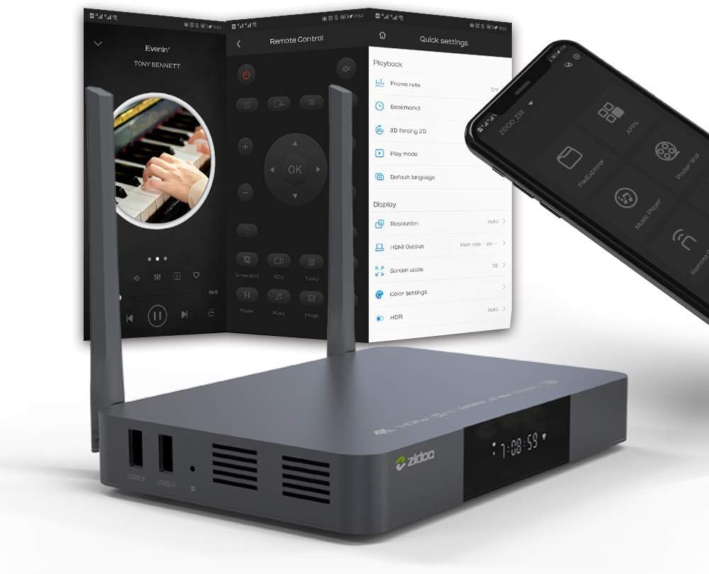4K Media Player Android TV Box with HDR10+ V11032