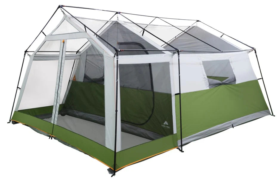 8-Person Cabin Tent with Screen Porch, Green I3681