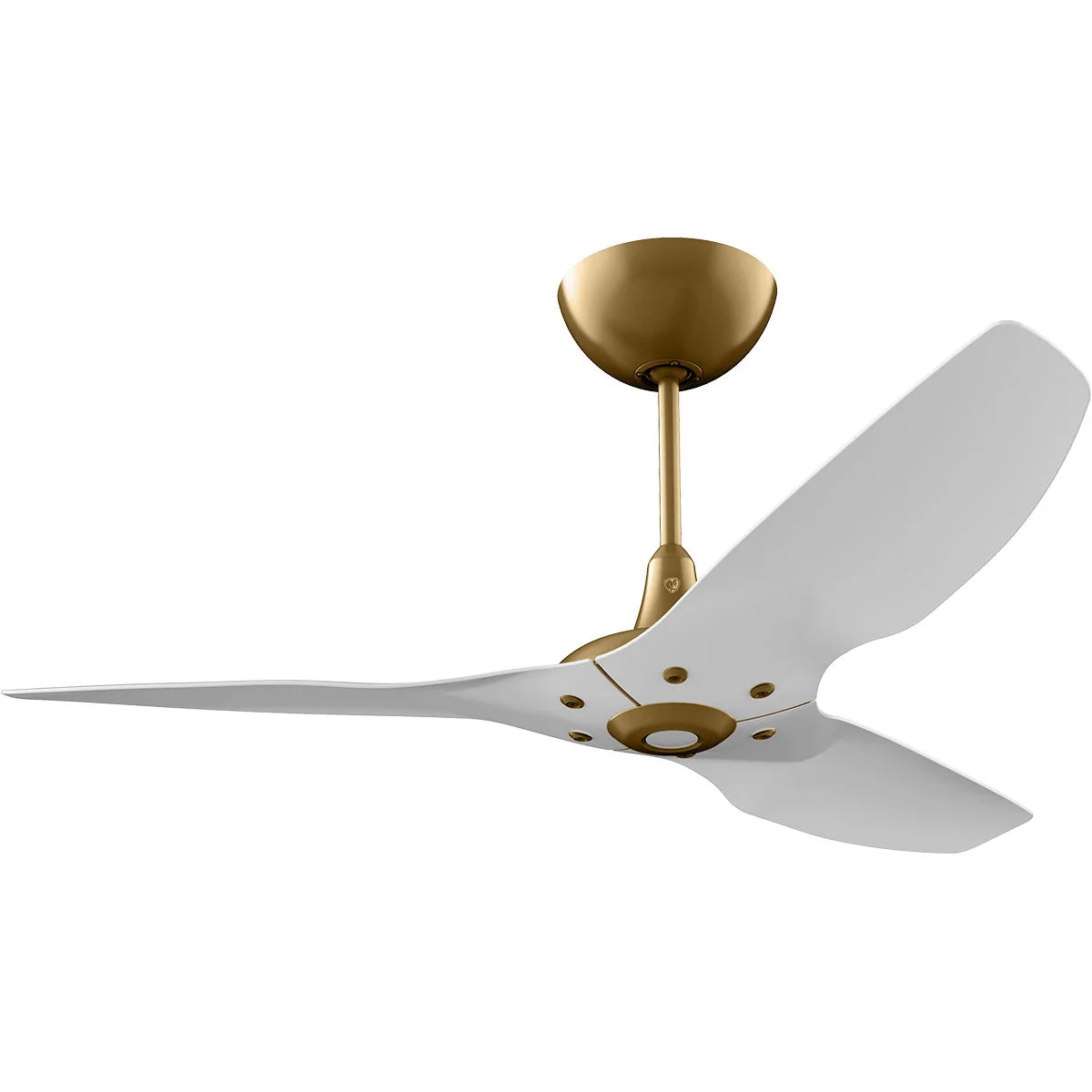 52 Ceiling Fan with White Blades and Gold Finish E61929