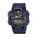 Blue Resin Band Analog Digital Sport Watch W98142