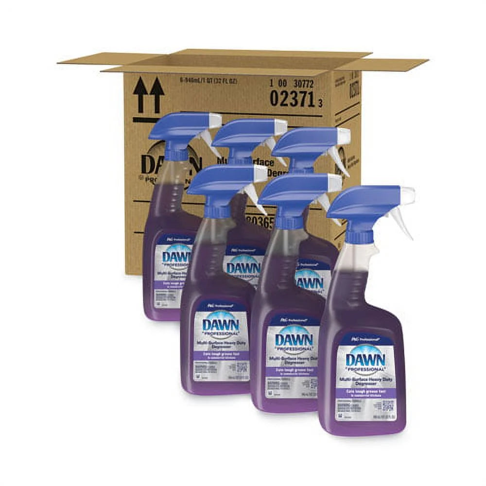 Multi-Surface Heavy Duty Degreaser, Fresh Scent, 32 oz Spray Bottle, 6/Carton, Bundle of 2 Cartons B19538