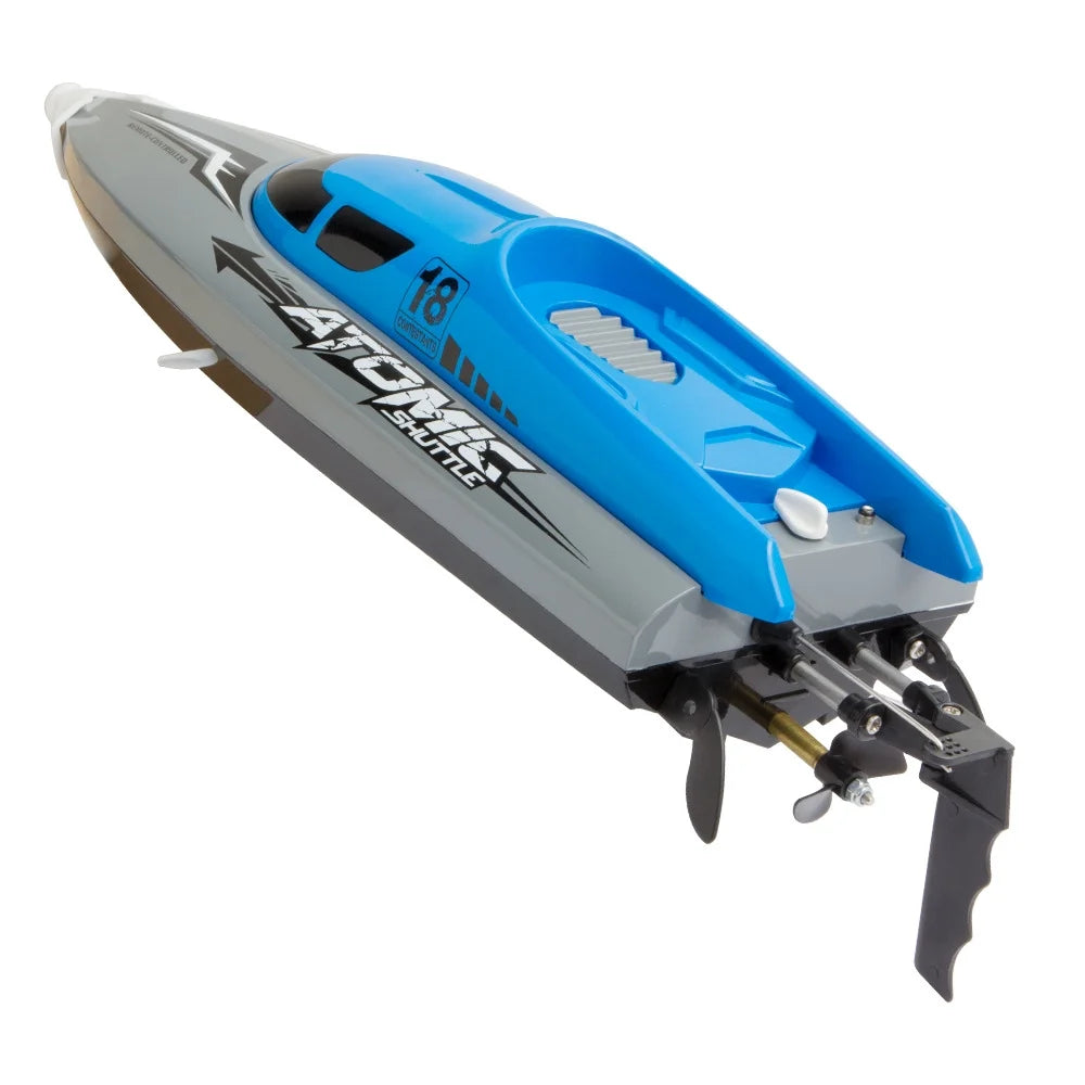 RC Boat Remote Control Boat 30KMH IPV7 Waterproof 2.4GHz 4 Channel Racing Boat C648965