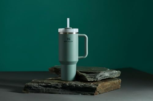 40 oz Insulated Stainless Steel Tumbler with Straw C35490