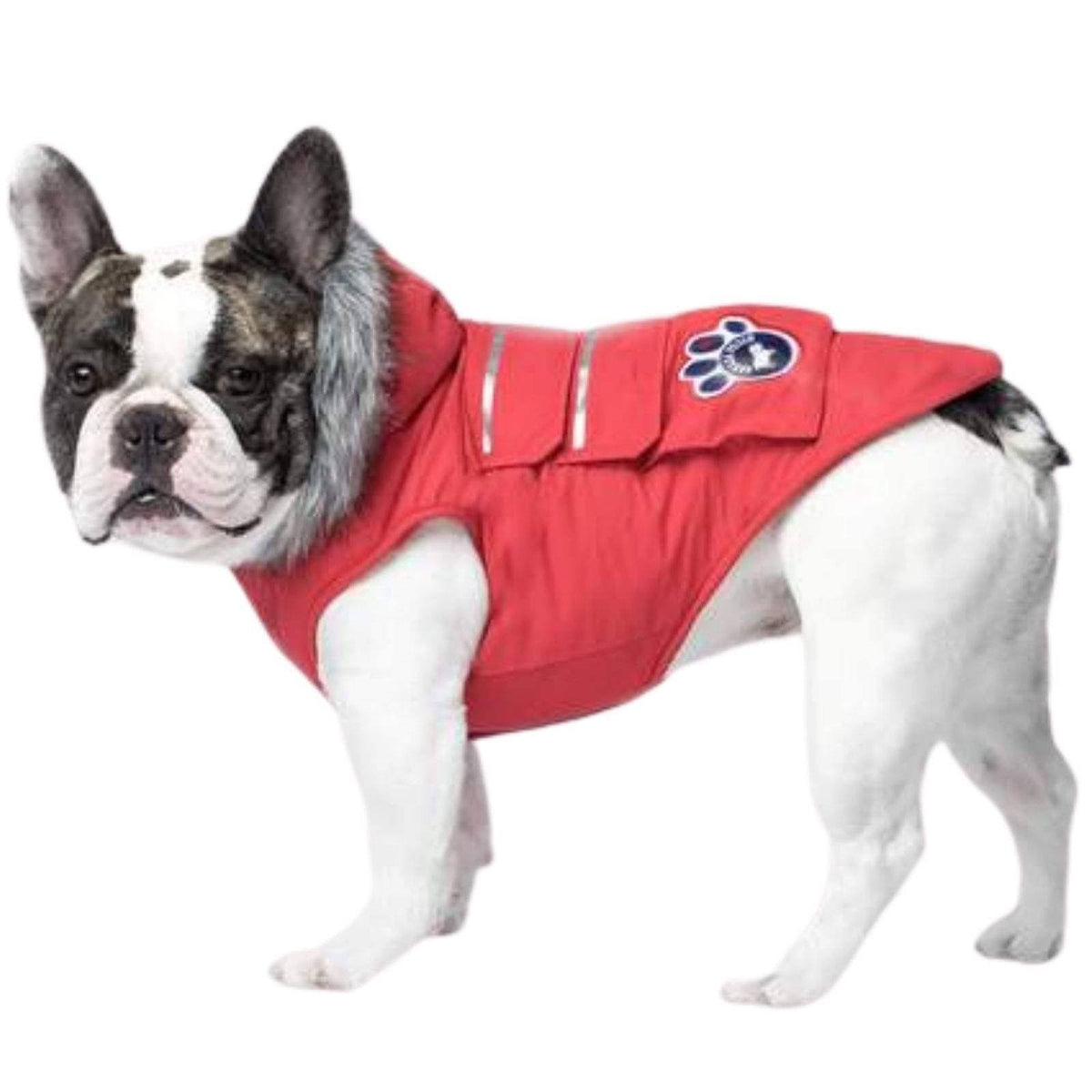 Red Reflective Dog Jacket Q827518