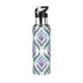 20 oz Stainless Steel Insulated Water Bottle with Straw Lid O28953