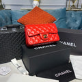 Red Mini Flap Shoulder and Crossbody Bag F393461