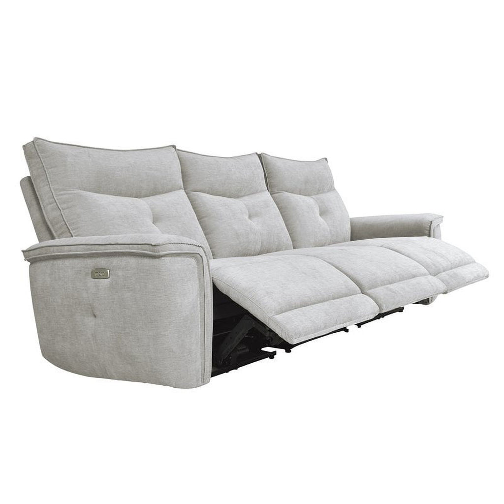 3-Piece Wood & Fabric Sofa in Mist Gray B604